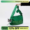 Portable Mesh Pet Carrier for Shoulder or Crossbody Carry