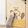 Self-Adhesive Cat Scratching Mat for Doors and Furniture