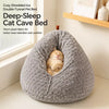 Enclosed Chicken Butt Cat Bed