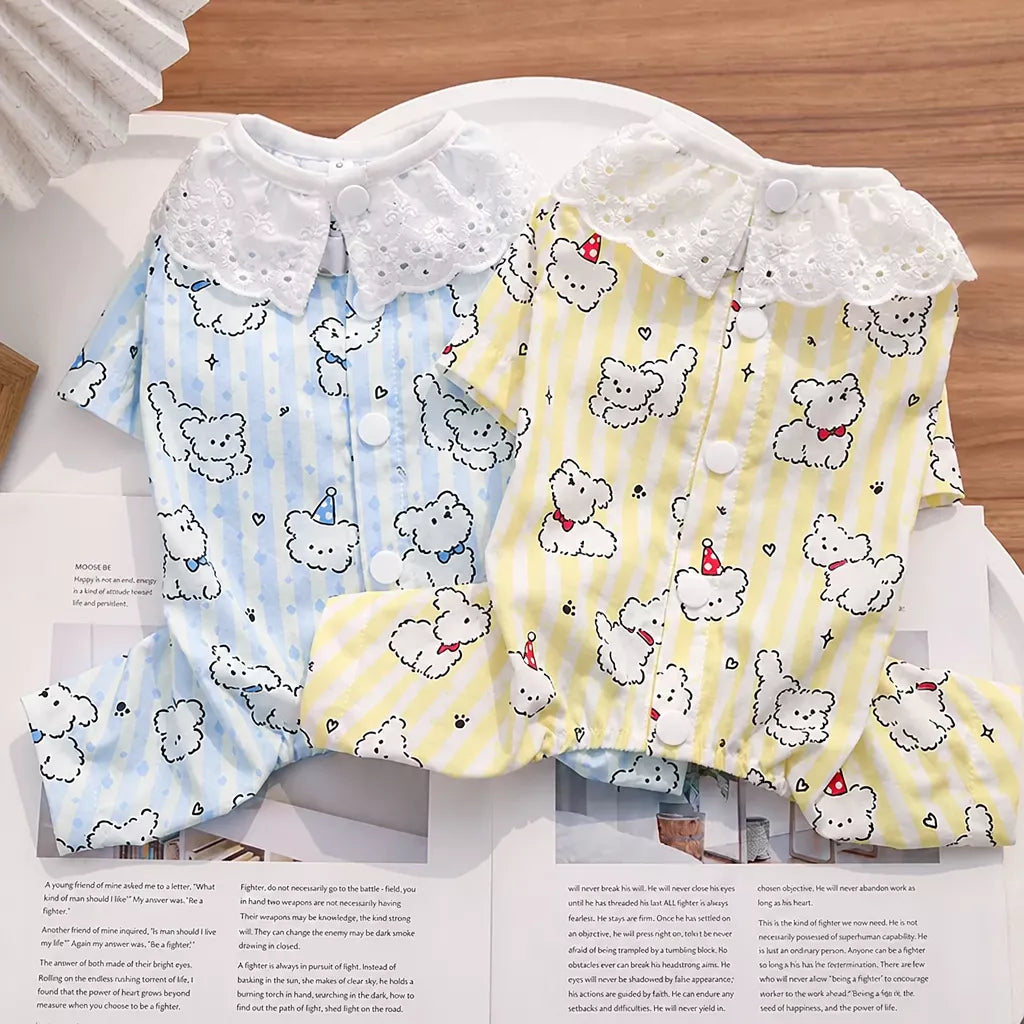 Four-Leg Pet Pajamas for Dogs and Cats