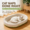Oval Cat Scratcher Bed