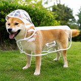 Transparent EVA Raincoat for Dogs