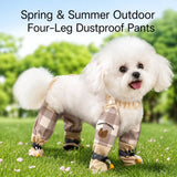 Summer Four-Leg Dog Coverall for Small Dogs