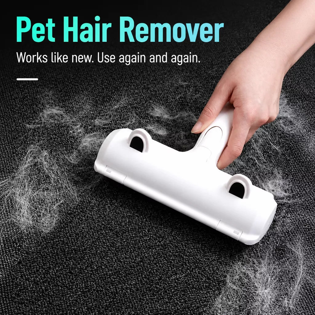 Reusable Pet Hair Remover Brush for Clothes and Furniture