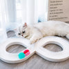 Figure-Eight Track Ball Toy for Cats