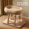 Sisal Cat Scratcher Bed with Integrated Resting Space