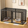 Indoor Pet Playpen with Door and Top
