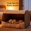 Covered Dog Bed House