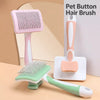 Large Self-Cleaning Deshedding Brush for Dogs & Cats
