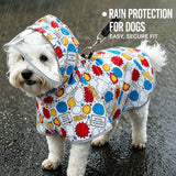 Waterproof Reflective Dog Raincoat for Small to Medium Dogs