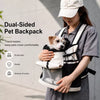 Nylon Mesh Pet Carrier Backpack for Cats and Small Dogs
