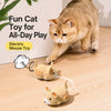 Electronic Plush Hamster Toy with Sound for Cats