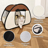 Portable Foldable Pet Tent Bed for Cats and Small Dogs