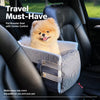 Canvas Front Seat Pet Car Bed for Small Dogs and Cats