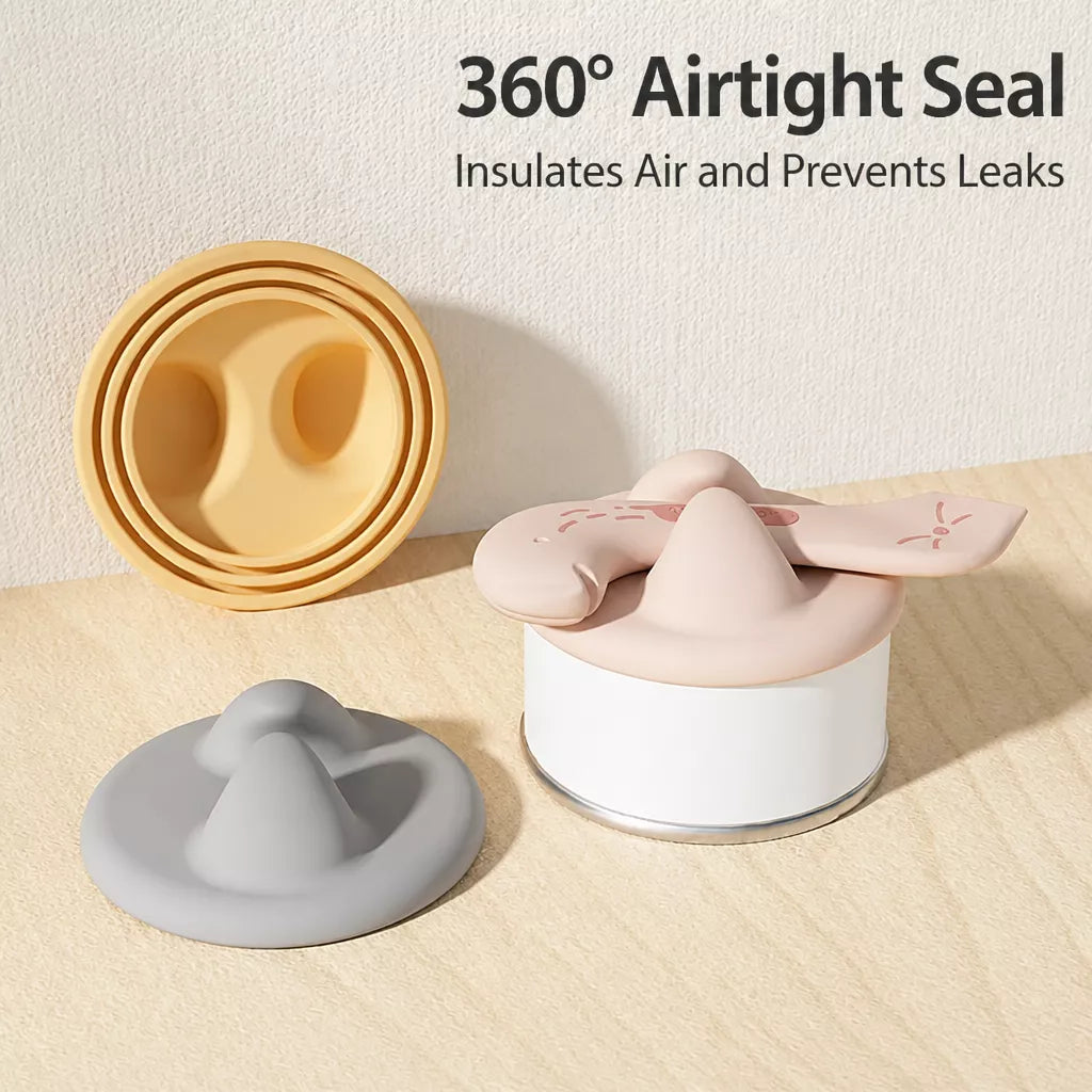 Pet Food Can Lid with Spoon
