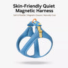 Adjustable Nylon Vest Harness with Magnetic Closure for Small Dogs