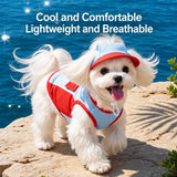 Lightweight Polyester Summer Vest for Small Dogs
