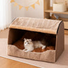 Enclosed Cat & Dog Bed with Removable, Washable Design