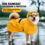 Full-Coverage Dog Raincoat Cape