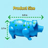 Pig-Shaped Squeaky Dog Toy