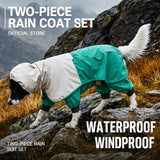 Two-Piece Dog Rain Suit