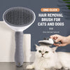 Self-Cleaning Slicker Brush for Dogs and Cats