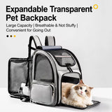 Large Breathable Pet Carrier Backpack for Dogs and Cats