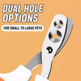 Double-Hole Cat Nail Clippers