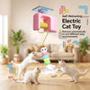 Door-Hanging Automatic Cat Teaser Toy with Retractable Movement