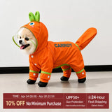 Waterproof Four-Leg Dog Raincoat