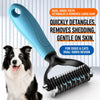 Dog & Cat Deshedding and Detangling Grooming Comb