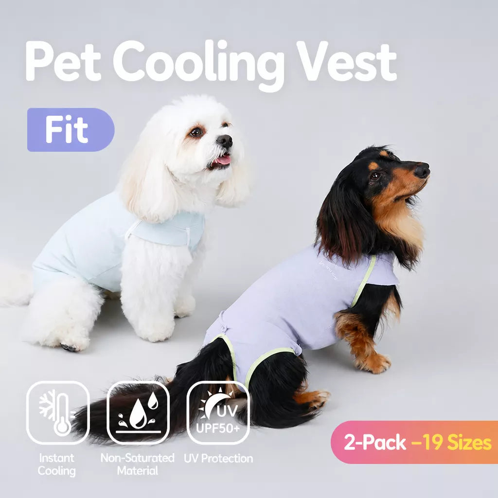 Lightweight Sleeveless Everyday Pet Shirt for Dogs and Cats