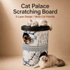 Three-Level Milk Tea Cup Cat Scratcher & Hideaway