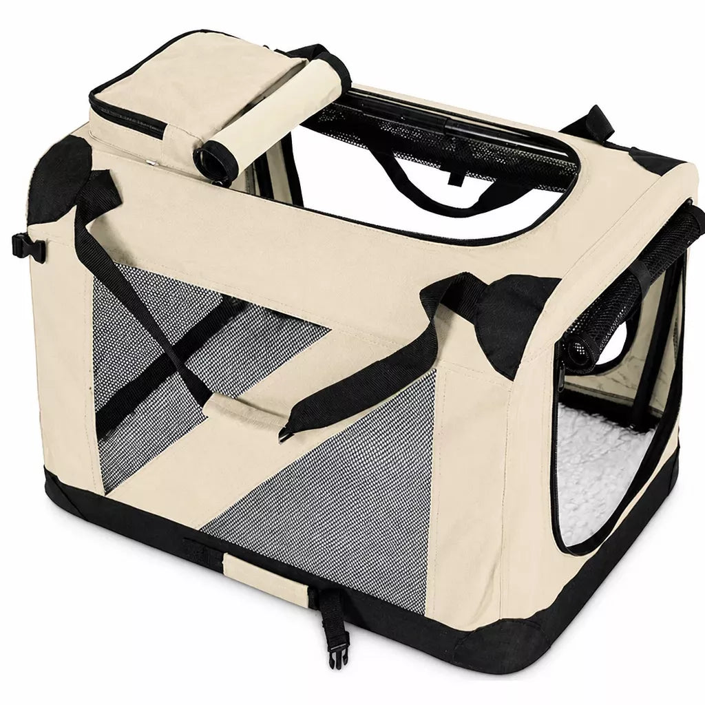 Portable Folding Pet Carrier for Car Travel