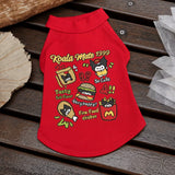 Summer Sleeveless Pet Vest for Dogs and Cats