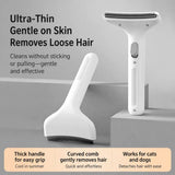 Curved-Tooth Thinning Comb for Cats and Dogs
