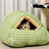 Semi-Enclosed Cat & Small Dog Bed