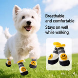 Soft-Sole Nylon Dog Boots for Small to Medium Dogs
