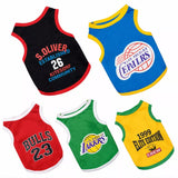 Pet Basketball Jersey for Dogs & Cats