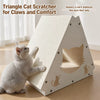Triangular Cat Scratcher House