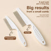 Plastic Fine-Tooth Flea Comb for Dogs and Cats