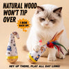 Interactive Wobble Cat Toy for Independent Play