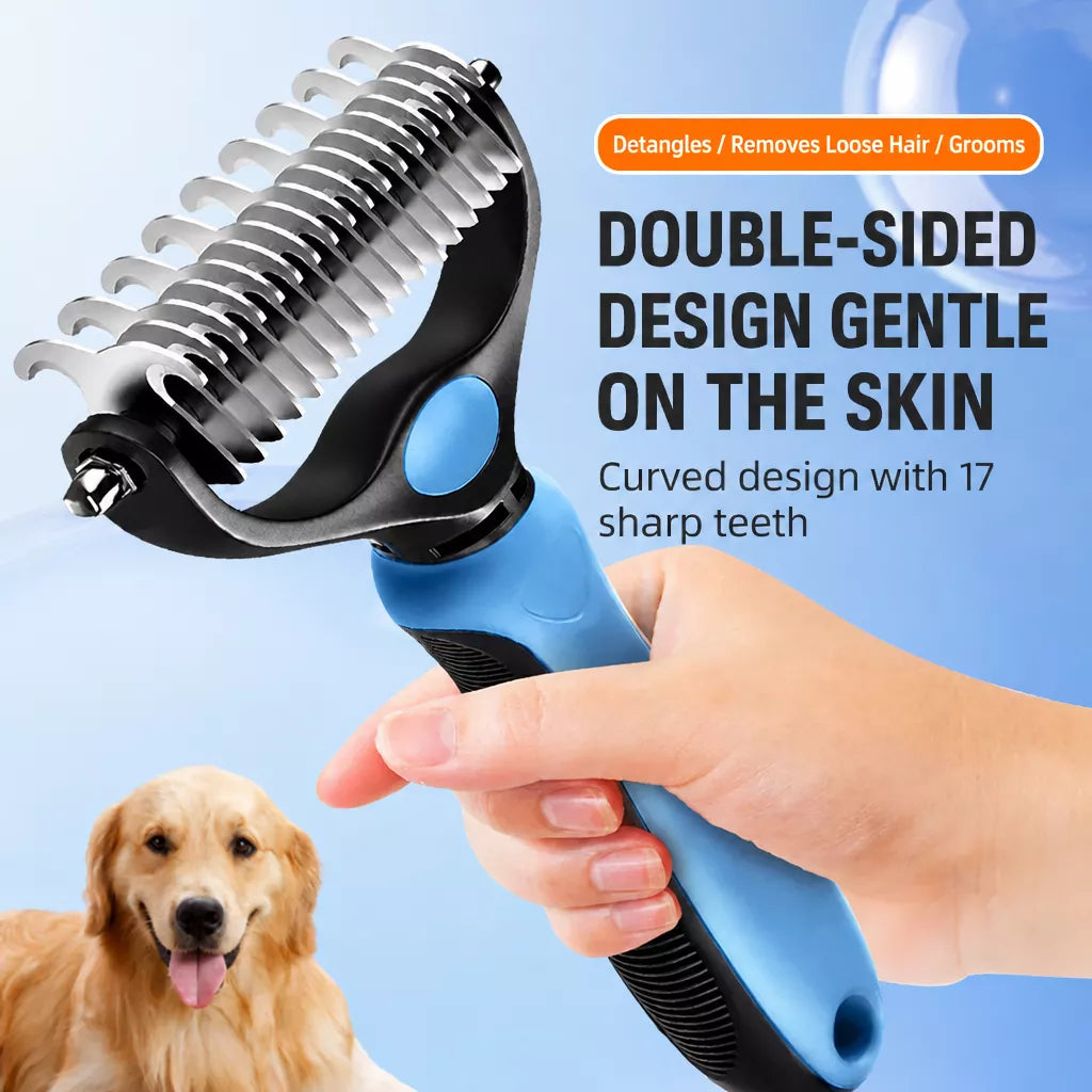 Undercoat Deshedding Comb for Dogs and Cats