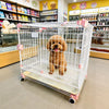 Indoor Stackable Metal Dog Crate with Sliding Door