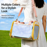 Expandable Pet Carrier Backpack for Cats and Small Dogs