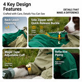 Four-Leg Dog Raincoat for Medium to Large Dogs