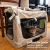 Foldable Pet Carrier for Cats and Dogs