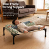 Portable Mesh Pet Cot with Removable Cushion