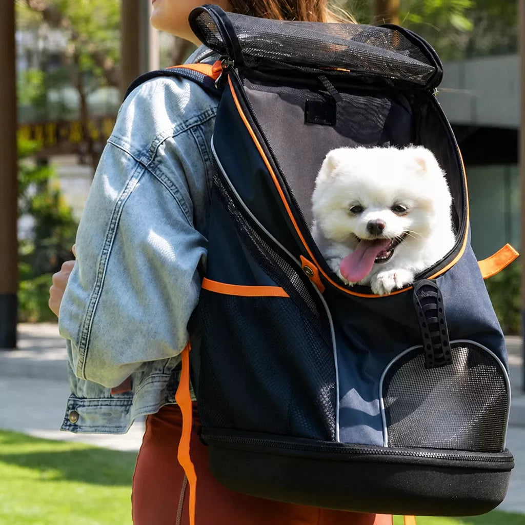 Portable Pet Backpack Carrier for Cats and Dogs