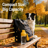 Portable Foldable Dog Water Bottle for Walks and Travel